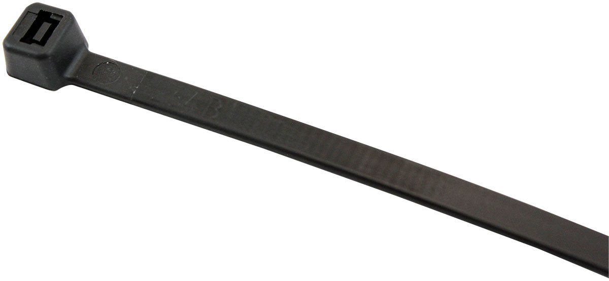 Cable Ties 4.6mm x 120mm 1000 Pack Black Zip Tie PA66 AF98-4612-1000 - Aeroflow