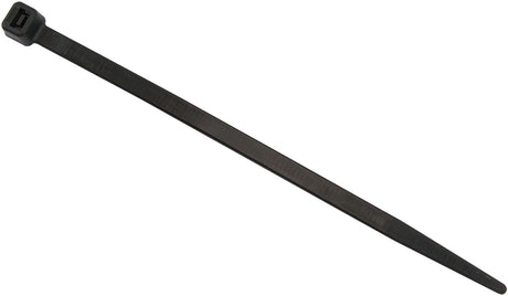 Cable Ties 4.6mm x 120mm 100 Pack Black Zip Tie PA66 AF98-4612-100 - Aeroflow