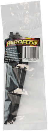 Cable Ties 4.8mm x 200mm 25 Pack Black Zip Tie PA66 AF98-4820-25 - Aeroflow