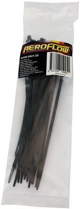 Fir Tree Cable Tie 4.8 x 210mm Fixed 25 Pack Black Zip Ties AF98-4821-25 - Aeroflow