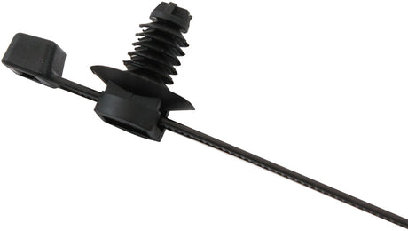 Fir Tree Cable Tie 4.8 x 210mm 2 Piece 100 Pack Black Zip Ties AF98-4822-100 - Aeroflow