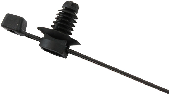 Fir Tree Cable Tie 4.8 x 210mm 2 Piece 100 Pack Black Zip Ties AF98-4822-100 - Aeroflow