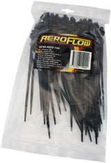 Fir Tree Cable Tie 4.8 x 210mm 2 Piece 100 Pack Black Zip Ties AF98-4822-100 - Aeroflow