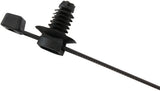 Fir Tree Cable Tie 4.8 x 210mm 2 Piece 25 Pack Black Zip Ties AF98-4822-25 - Aeroflow