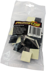 Cable Tie Mount Clamps 8mm Max Bundle PA66 3M Adhesive 25 Pac AF98-9978-25 - Aeroflow