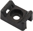 Cable Tie Screw Mounts 16mm x 10.7mm M3 Hole PA66 100 Pack AF98-9986-100 - Aeroflow