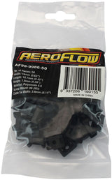 Cable Tie Screw Mounts 16mm x 10.7mm M3 Hole PA66 50 Pack AF98-9986-50 - Aeroflow
