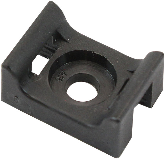 Cable Tie Screw Mounts 17mm x 12.9mm M3 Hole PA66 100 Pack AF98-9987-100 - Aeroflow
