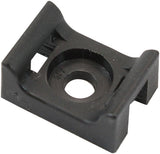 Cable Tie Screw Mounts 17mm x 12.9mm M3 Hole PA66 50 Pack AF98-9987-50 - Aeroflow