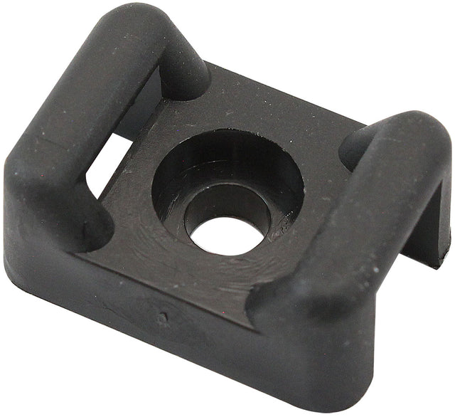 Cable Tie Screw Mounts 21mm x 15mm M4 Hole PA66 100 Pack AF98-9988-100 - Aeroflow