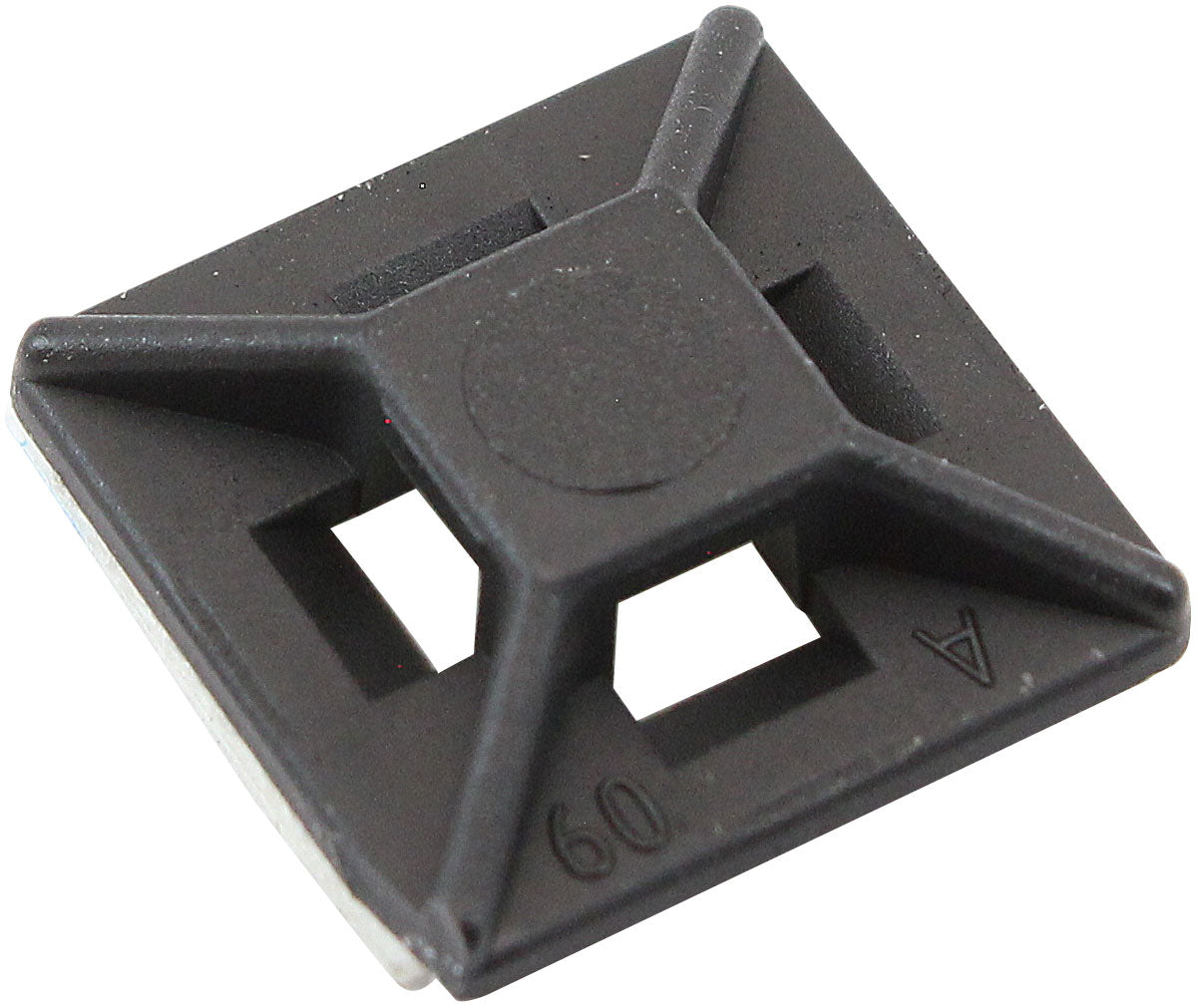 Cable Tie Mounts 12.5 x 12.5mm Nylon 3M Pad Mount Black AF98-9996-100 - Aeroflow