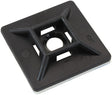 Cable Tie Mounts 28mm x 28mm Nylon 3M Pad Mount Black AF98-9998-100 - Aeroflow
