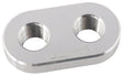 Weld In Alloy Plate 1/8" NPT x 2 Ports Vacuum Intercooler AF986-02-02 - Aeroflow