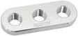 Weld In Alloy Plate 1/8" NPT x 3 Ports Vacuum Intercooler AF986-02-03 - Aeroflow
