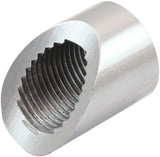Angled Weld Bung O2 Sensor Steel M12 x 1.25 Oxygen Senso 45 AF987-M12 - Aeroflow