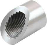 Angled Weld Bung O2 Sensor Steel M18 x 1.5 Oxygen Sensor 45 AF987 - Aeroflow