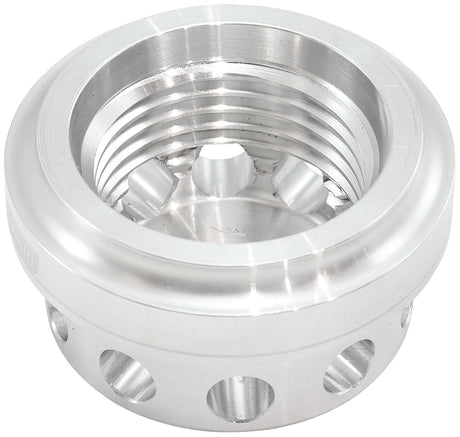 Vented Weld On Bung -8 ORB Alloy Baffle 3/4"-16 Thread AF988-08D - Aeroflow