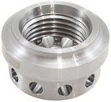 Vented Weld On Bung -8 ORB Steel Baffle 3/4"-16 Thread AF988-08S - Aeroflow