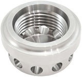 Vented Weld On Bung -8 ORB Stainless Steel Baffle 3/4-16 AF988-08SS - Aeroflow