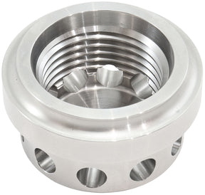 Vented Weld On Bung -8 ORB Stainless Steel Baffle 3/4-16 AF988-08SS - Aeroflow