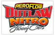 Outlaw Nitro Funny Car Sticker 207mm x 125mm AF99-2003 - Aeroflow