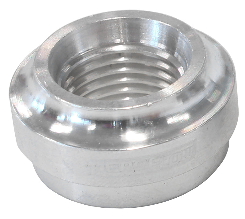 Female Weld On Bung, -4 ORB 7/16"-20 Thread, Aluminium AF996-04D - Aeroflow