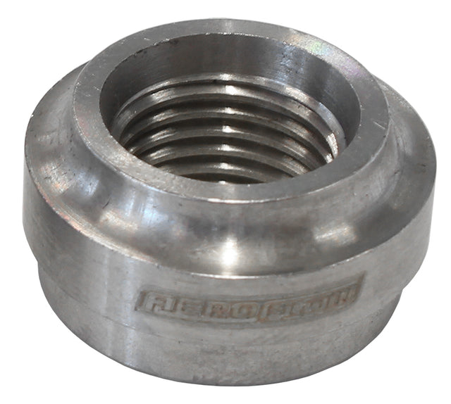 Female Weld On Bung, -12 ORB 1-1/16"-12 Thread, Stainless AF996-12SS - Aeroflow