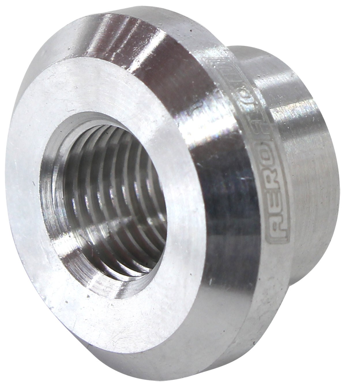 Female Weld On Bung, M10 x 1.0 Thread, Aluminium AF996-M10D - Aeroflow