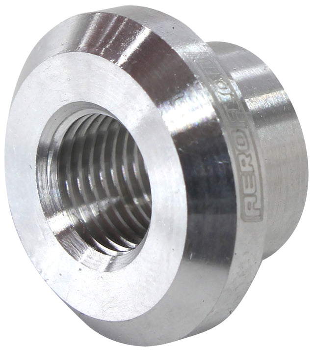 Female Weld On Bung, M10 x 1.0 Thread, Aluminium AF996-M10D - Aeroflow