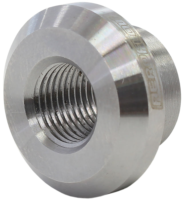 Female Weld On Bung, M10 x 1.0 Thread, Steel AF996-M10S - Aeroflow