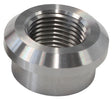 Female Weld On Bung, 1/8" NPT Thread, Stainless Steel AF998-02SS - Aeroflow