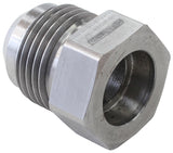 Steel Hex Weld On Male Bung Suits 1/2 Hard Line -8AN Male AF999-08SH - Aeroflow
