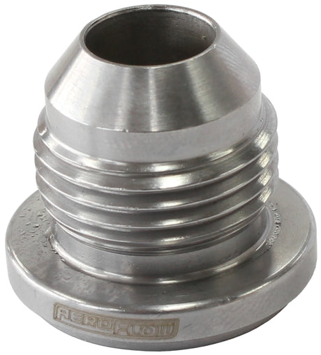 Steel Weld On Male Bung -10AN Male 25 Pack Bulk AF999-10S-25 - Aeroflow