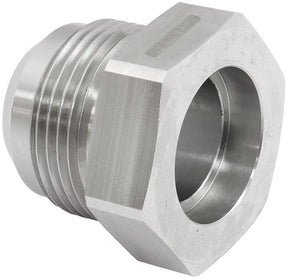 Stainless Hex Weldon Male Bung Suits 1' Hard Line -16AN Male AF999-16SSH - Aeroflow