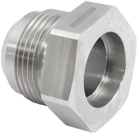Stainless Hex Weldon Male Bung Suits 1' Hard Line -16AN Male AF999-16SSH - Aeroflow