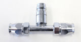 6 Airconditioning Fitting Inline Charge Port Straight AFFCEL - 06B - Aeroflow - AC Hoses & Fittings - Aeroflow