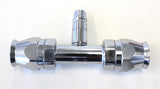 10 Airconditioning Fitting Inline Charge Port Straight AFFCEL - 10B - Aeroflow - AC Hoses & Fittings - Aeroflow