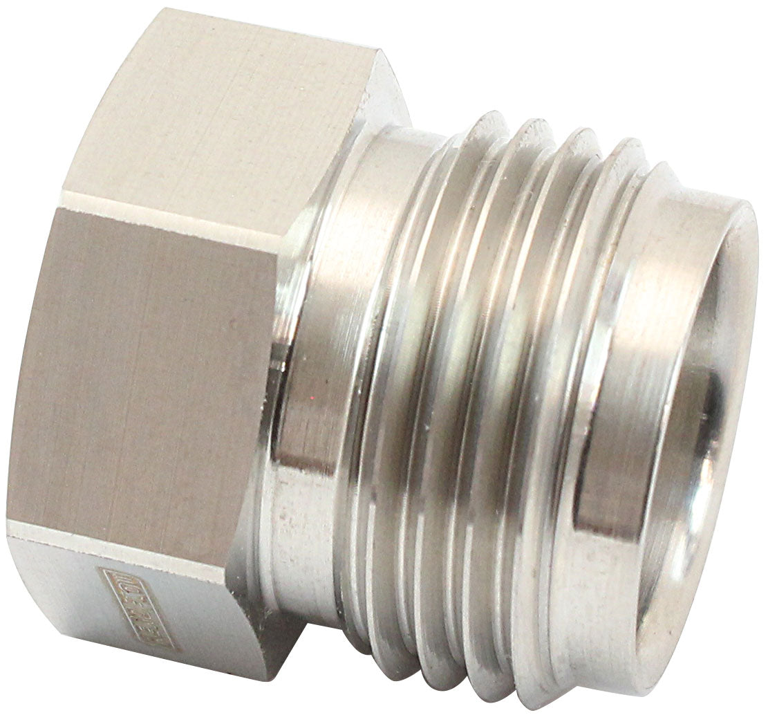#8 Male Weld On Nut A/C S/S Air Conditioning O-Ring AFFCW-08M - Aeroflow