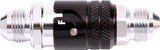 Quick Release -4 Viton Seal Black Aluminium AFQR101-04 - Aeroflow