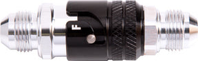 Quick Release -4 Viton Seal Black Aluminium AFQR101-04 - Aeroflow