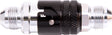 Quick Release -8 Viton Seal Black Aluminum AFQR101-08 - Aeroflow