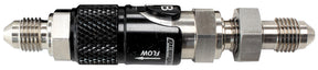 Quick Release -3 EPDM Seal Black/Silver Alloy Bulk Head AFQR103-03BH - Aeroflow