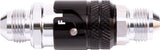 Quick Release -4 EPDM Seal Black/Silver Alloy AFQR103-04 - Aeroflow