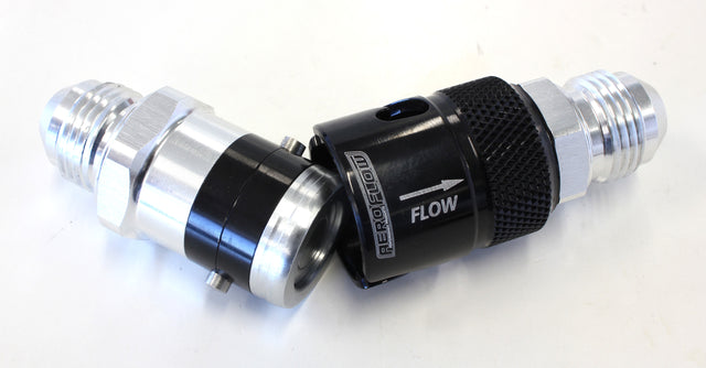 Quick Release -8 Buna N Seal Black Aluminum AFQR201-08 - Aeroflow