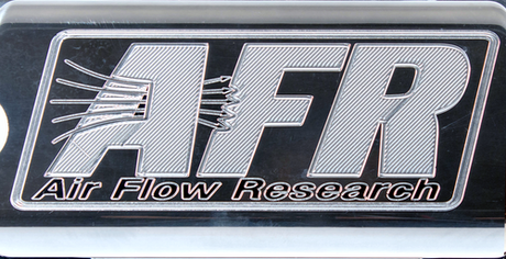 Black Powder Coat Valve Covers (PR) BBC Inc Grommets/Baff AFR6723 - Air Flow Research