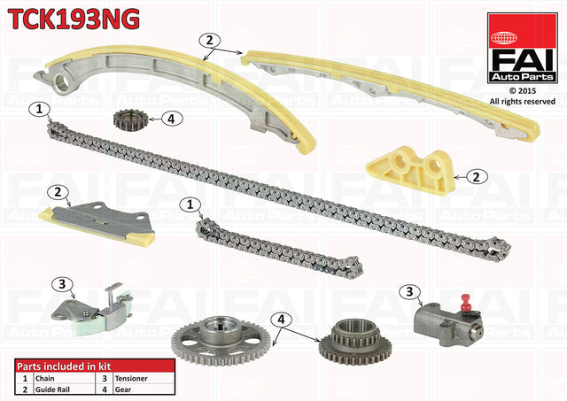 Honda K24Z1 Timing Kit And Gears AHOTK26G - Austral | Universal Auto Spares