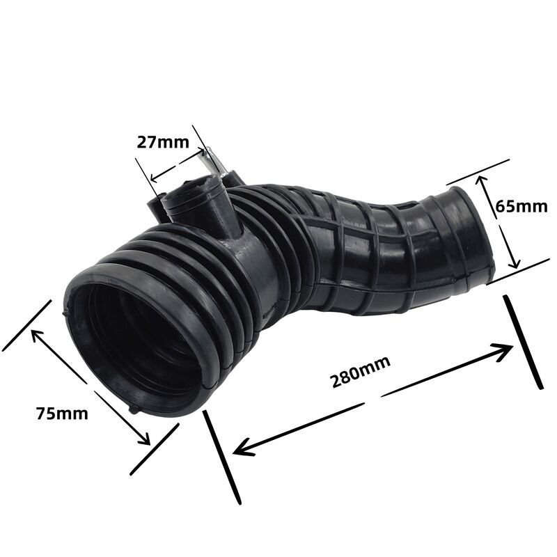 Air Intake Air Cleaner Hose Tube Fit For Honda Accord CM5 2.4L 2003-2008 17228-RAA-A00 AIH-HD002 - Machter
