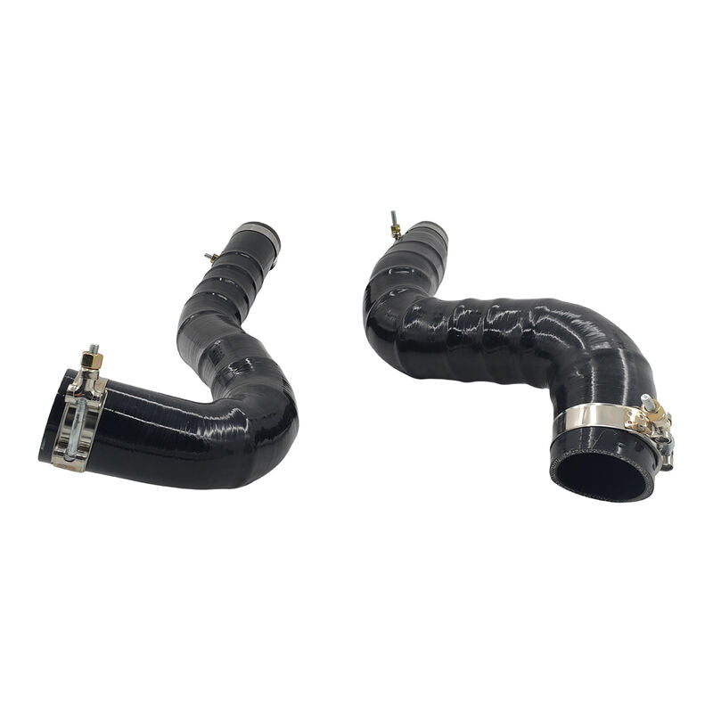 Intercooler Turbo Hose Kit Fit For Jeep Wrangler JK 2.8L 55056639AA 55111213AB 2011-2018 AIH-JP010-2PCS - Machter