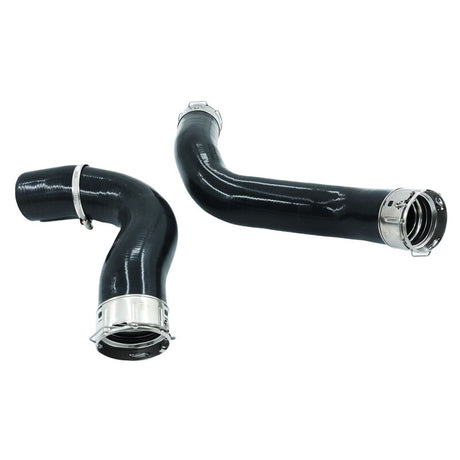 2 x Intercooler Hot & Cold Side Silicone Hose Fit For Nissan Navara D23 NP300 2.3L M9T Turbo - Machter