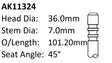 BMW 318I 518I Exhaust Valve AK11324 - Austral | Universal Auto Spares